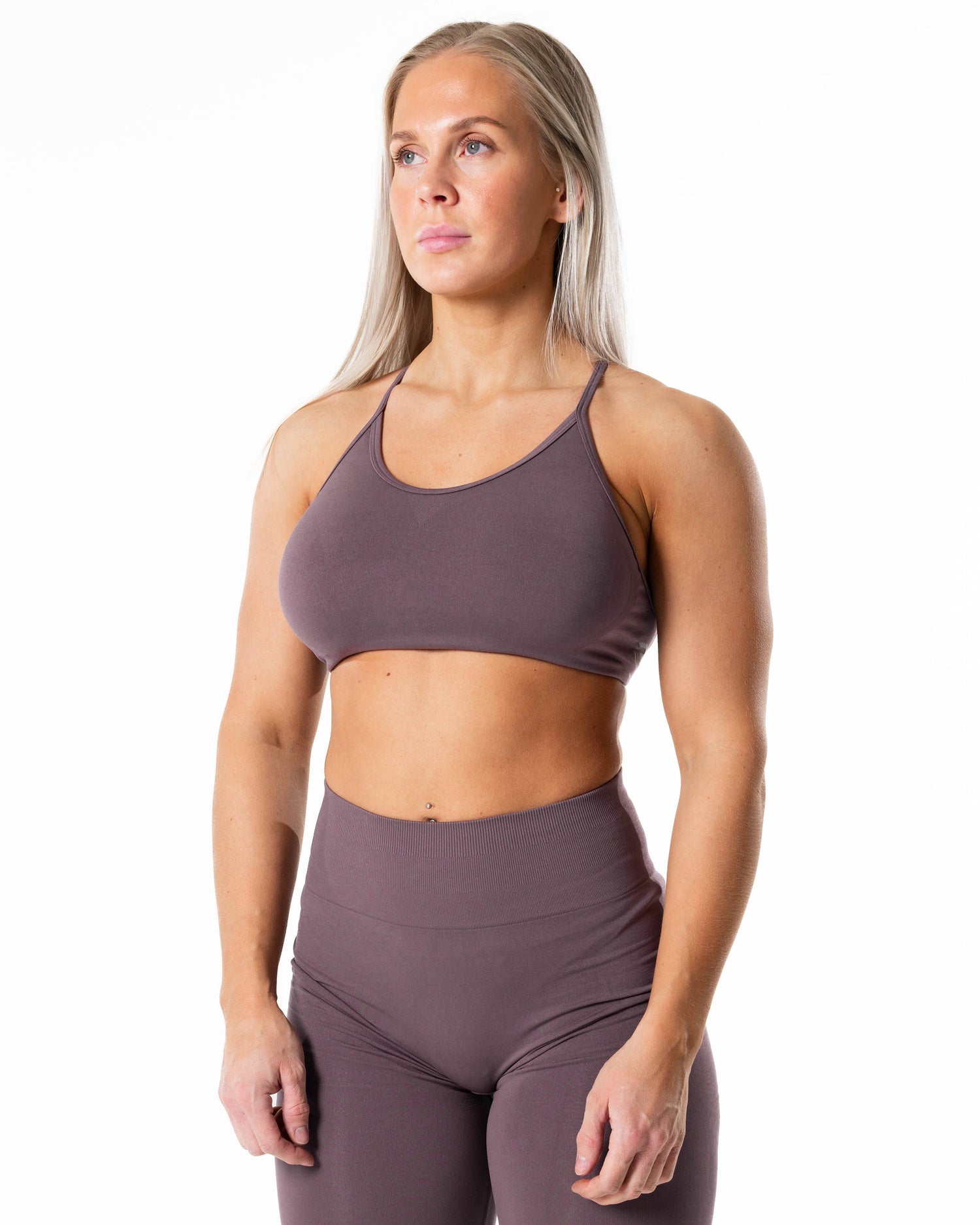 RELODE Prime Seamless Top/Sport-BH - Dusty Purple