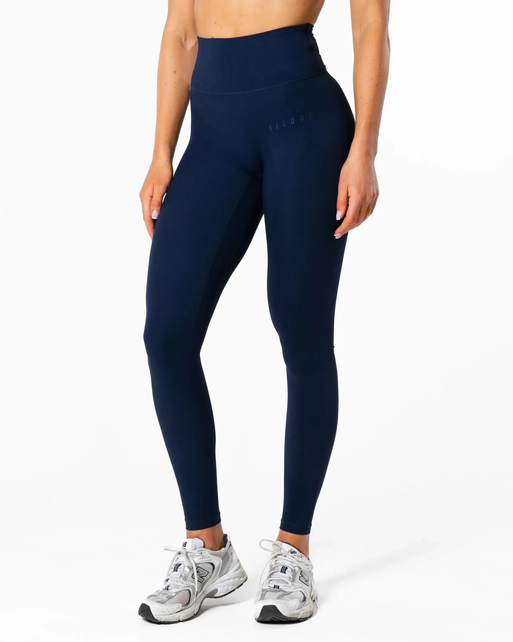 Relode Clean Tights/Träningstights Tall - Mörkblå