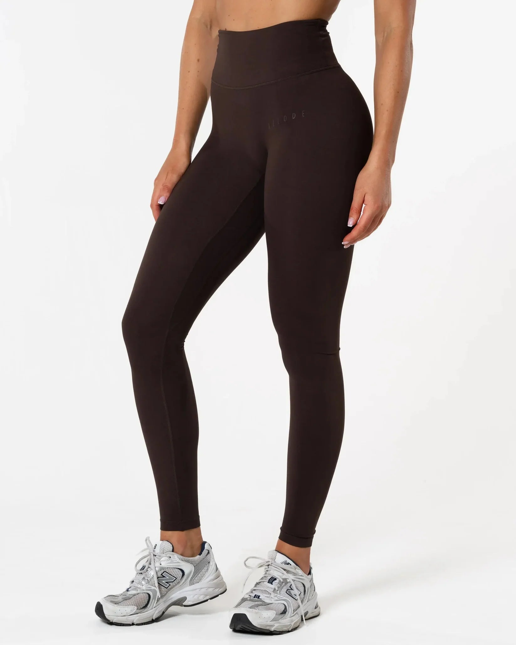 Relode Clean Tights/Träningstights Tall - Brun