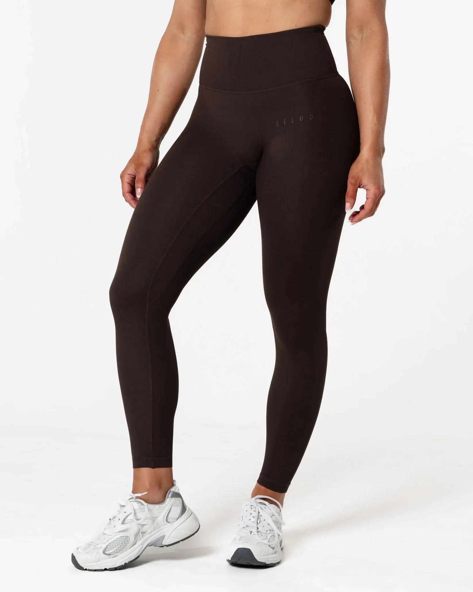 Relode Clean Tights/Träningstights Petite - Brun