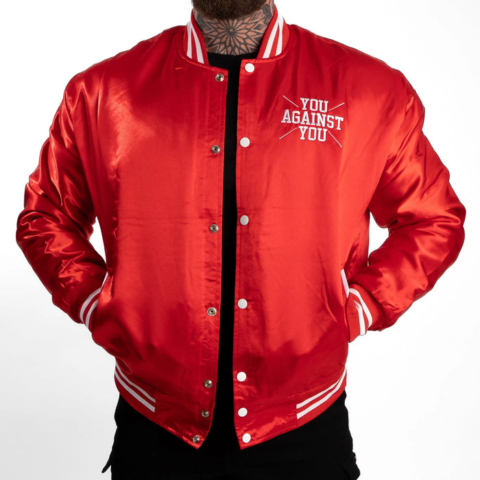 You Against You Limited Edition: Baseball Jacket - red