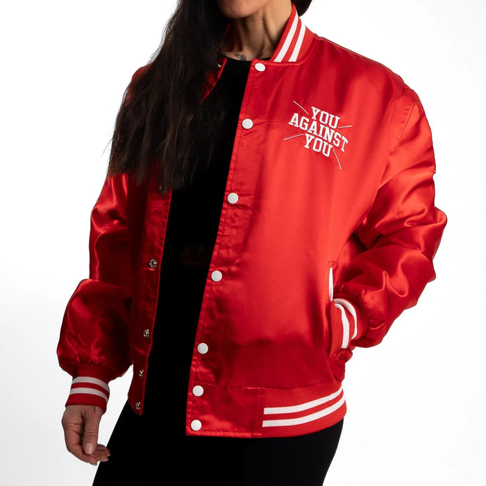 You Against You  Limited Edition: Baseball Jacket - red