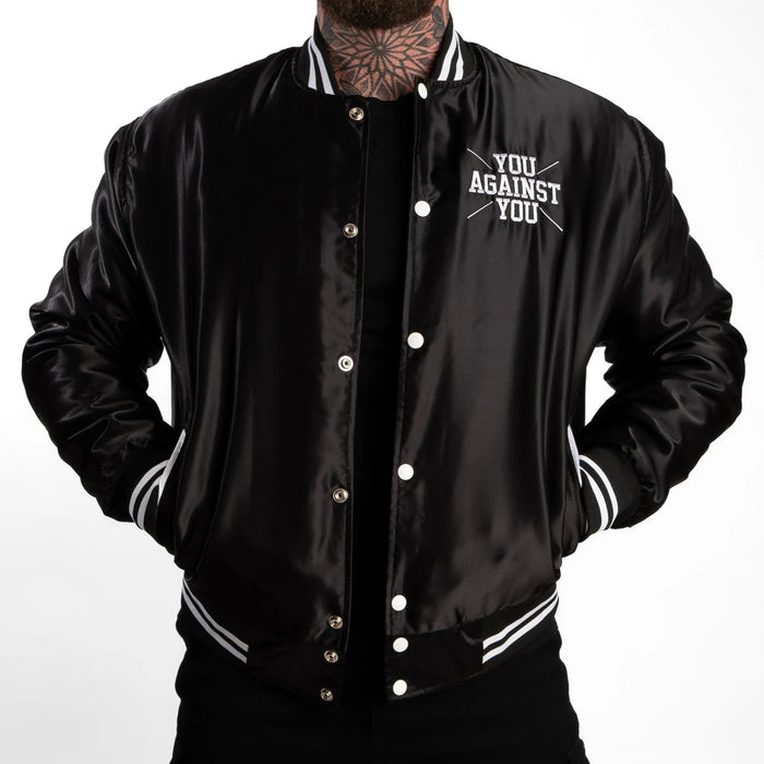 You Against You Limited Edition: Baseball Jacket - black