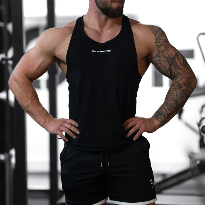 You Against You Elevate stringer/Linne - black