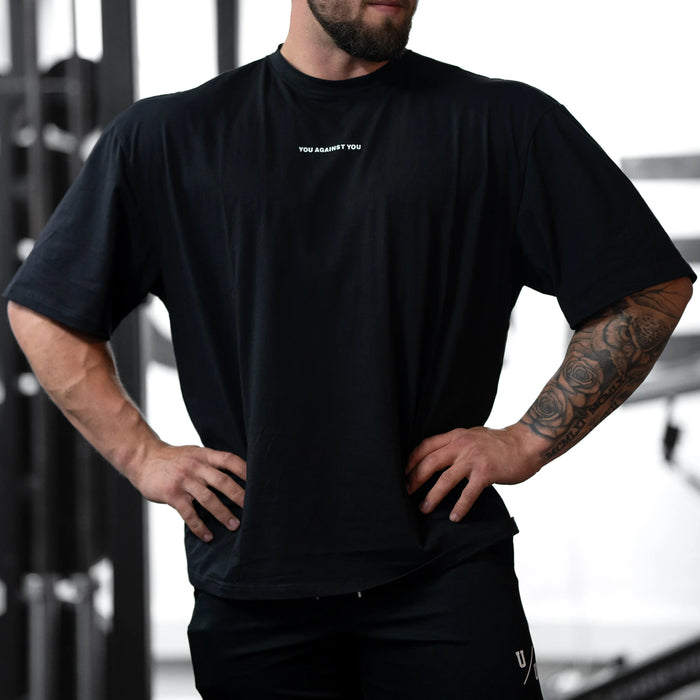 You Against You Elevate oversize T-shirt - black