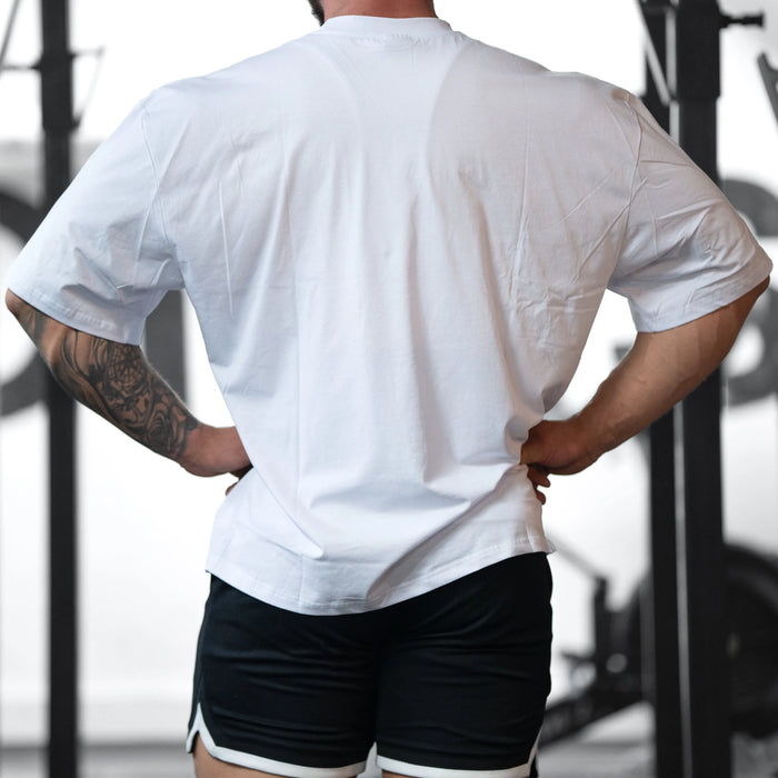 You Against You Elevate oversize T-shirt - white