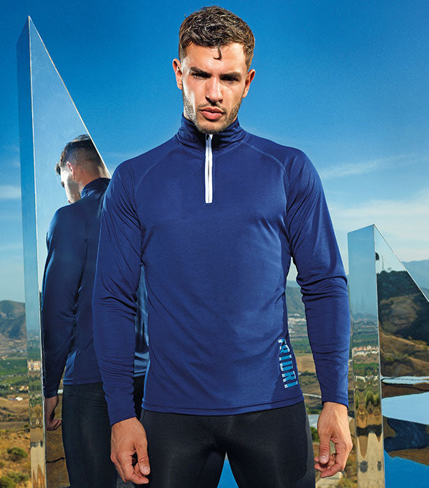 TriDri, Long Sleeve Performance 1/4 Zip - Herr