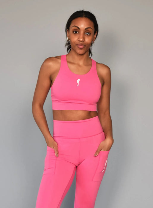 Women's Stretch Tech Sports Bra Logo