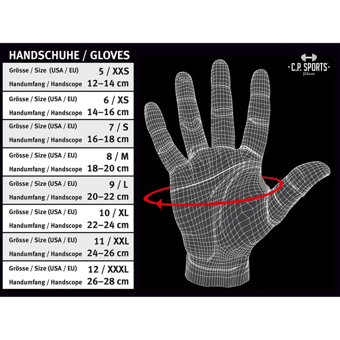 C.P. Sports Classic Mesh Glove, black/anthracite