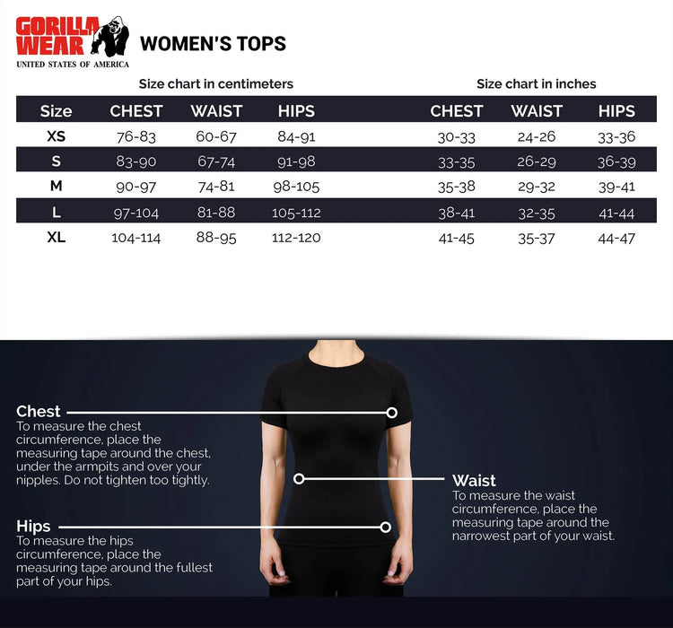 Gorilla Wear Selah Seamless Long Sleeve/träningstopp, light blue