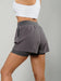 Women's Performance Court Shorts - 2 in 1 with Ball Pockets